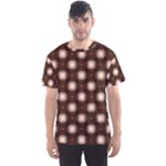 Cute Pretty Elegant Pattern Men s Sport Mesh Tees