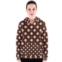 Cute Pretty Elegant Pattern Women s Zipper Hoodies View1