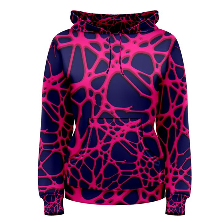 Hot Web Pink Women s Pullover Hoodies