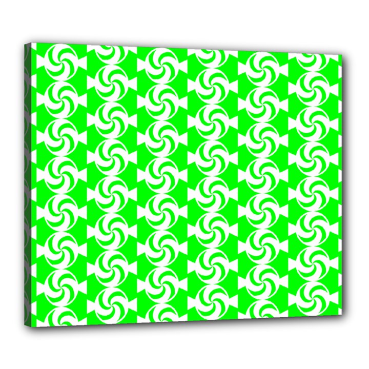Candy Illustration Pattern Canvas 24  x 20 