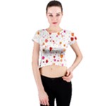Heart 2014 0603 Crew Neck Crop Top
