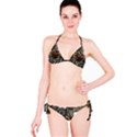 Steampunk With Clocks And Gears And Heart Bikini Set View3