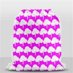 Tree Illustration Gifts Drawstring Bag (small)