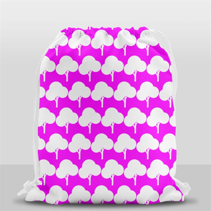 Tree Illustration Gifts Drawstring Bag (Small)