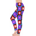 Connected squares pattern Leggings View3