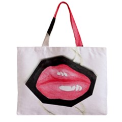 Troislips0002 Zipper Tiny Tote Bags