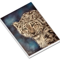 Snow Leopard Large Memo Pads