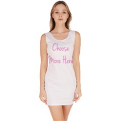 Choose More Here Bodycon Dress