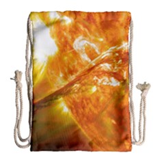 Solar Flare 2 Drawstring Bag (large)