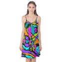 Abstract Sketch Art Squiggly Loops Multicolored Camis Nightgown View1