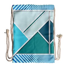 Logo Concept Banner Header Idea Drawstring Bag (large)