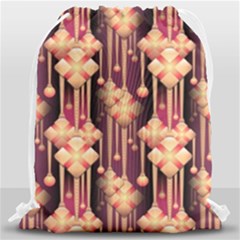 Seamless Pattern Drawstring Bag (large)