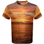 Sunset Sea Afterglow Boot Men s Cotton Tee