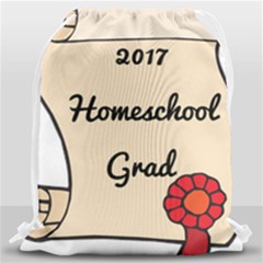 2017 Homeschool Grad! Drawstring Bag (large)