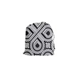 Pattern Tile Seamless Design Drawstring Pouches (XS) 