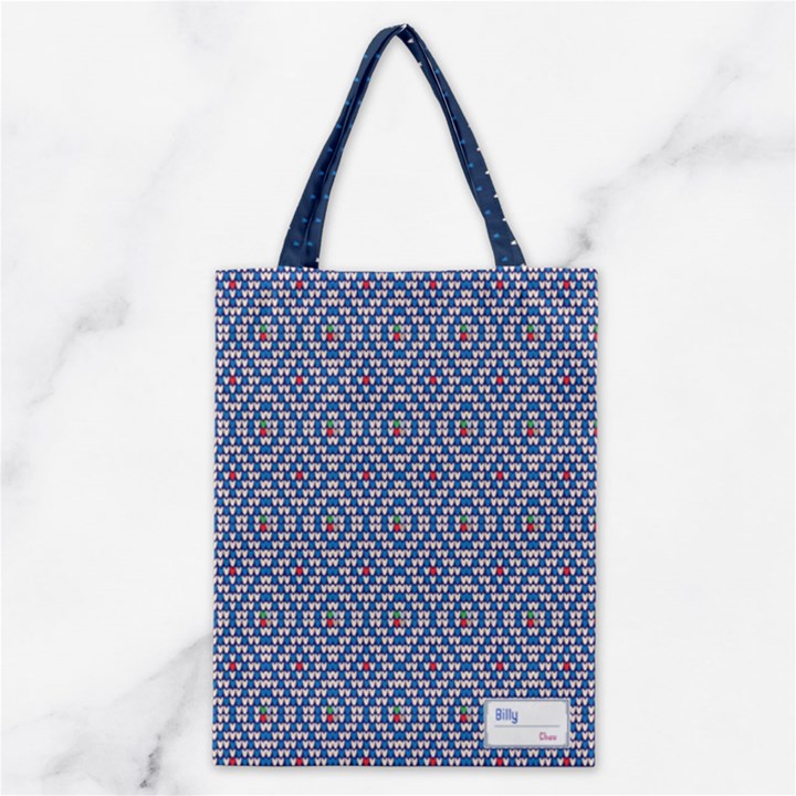 Type Your Name Classic Tote Bag