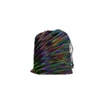 Texture Colorful Abstract Pattern Drawstring Pouches (XS) 