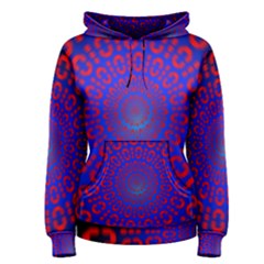 Binary Code Optical Illusion Rotation Women s Pullover Hoodie