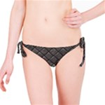 Seamless Leather Texture Pattern Bikini Bottom