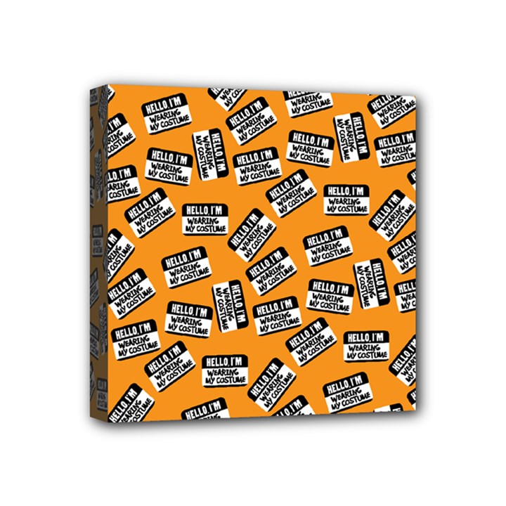 Pattern Halloween  Mini Canvas 4  x 4 
