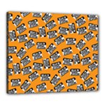 Pattern Halloween  Canvas 24  x 20 
