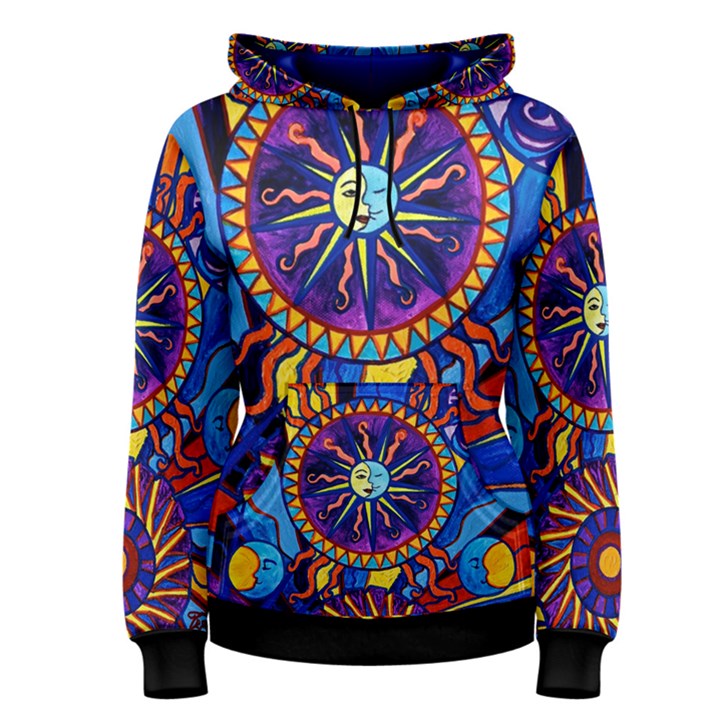 Sun and Moon - Women s Pullover Hoodie