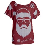 Ugly Christmas Sweater Women s Oversized Tee