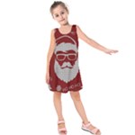 Ugly Christmas Sweater Kids  Sleeveless Dress