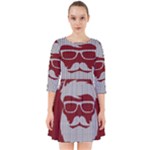 Ugly Christmas Sweater Smock Dress
