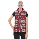 Ugly Christmas Sweater Women s Button Up Puffer Vest