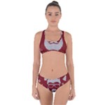 Ugly Christmas Sweater Criss Cross Bikini Set