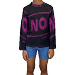 No Cancellation Rejection Kids  Long Sleeve Swimwear