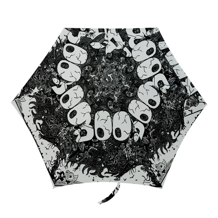 Monster Art Boo! Boo2 Mini Folding Umbrellas