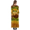 burger Button Up Boho Maxi Dress View2