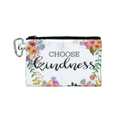 Choose Kidness Canvas Cosmetic Bag (small)