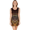 Fractal 3d Render Design Backdrop Bodycon Dress View1