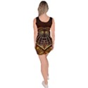 Fractal 3d Render Design Backdrop Bodycon Dress View4