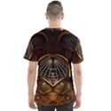 Fractal 3d Render Design Backdrop Men s Sports Mesh Tee View2