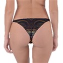 Fractal 3d Render Design Backdrop Reversible Bikini Bottom View2