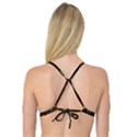 Fractal 3d Render Design Backdrop Reversible Tri Bikini Top View2