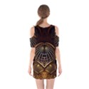 Fractal 3d Render Design Backdrop Shoulder Cutout One Piece View2