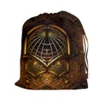Fractal 3d Render Design Backdrop Drawstring Pouches (XXL)