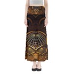 Fractal 3d Render Design Backdrop Full Length Maxi Skirt