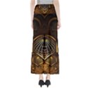 Fractal 3d Render Design Backdrop Full Length Maxi Skirt View2