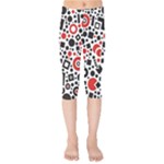 Square Objects Future Modern Kids  Capri Leggings 