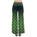 Red Drip with ZigZag Designs So Vintage Palazzo Pants