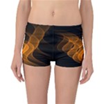 Background Light Glow Abstract Art Reversible Boyleg Bikini Bottoms
