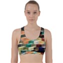 Art Design Color Pattern Creative 3d Back Weave Sports Bra View1