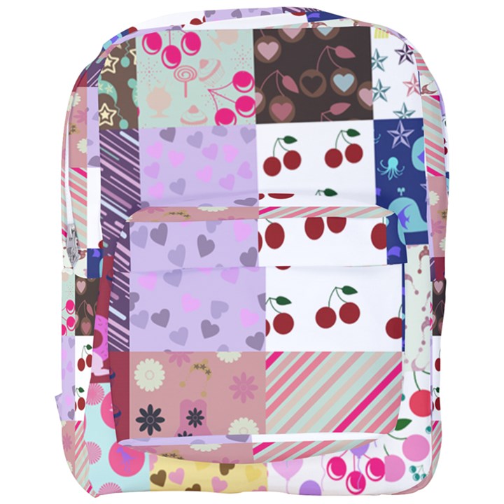 Quilt Of My Patterns Full Print Backpack