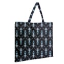 Seamless Pattern Background Zipper Large Tote Bag View2